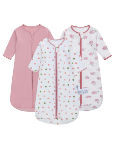 Saco de Sueño de Manga Larga Baby Honey 0-18 Meses Algodón