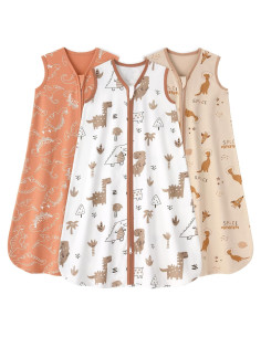 Saco de Sueño para Bebés 6-12 Meses FILLEEP 100% Algodón 0.5 Tog