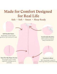 Saco de Sueño con Pies Littogoose 1.0 TOG Bebé 2T-3T 2
