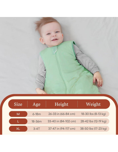 Saco de Sueño con Pies Littogoose 1.0 TOG Bebé 2T-3T