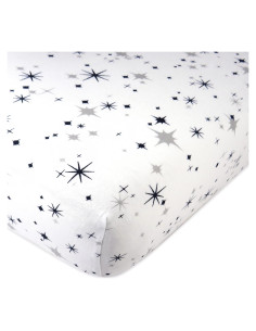 Sábanas Ajustadas para Cuna HonestBaby 100% Algodón Orgánico