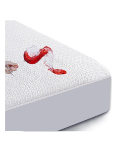 Protector de Colchón King Gogreen Impermeable Rayón Bambú 3D