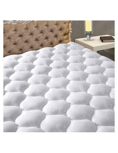 Almohadilla de Colchón Twin MATBEBY 99x191 cm Transpirable