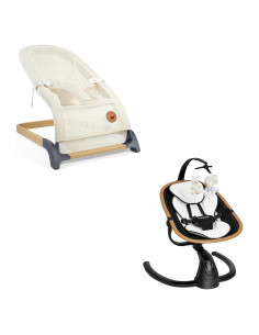 Rebotador y Columpio para Bebés Angelbliss con Detección de Llanto