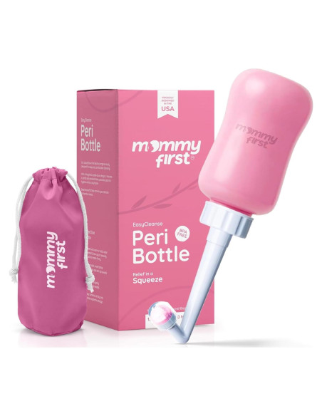 Botella Peri Neomed 12.2 oz Rosa Bebé para Cuidado Postparto