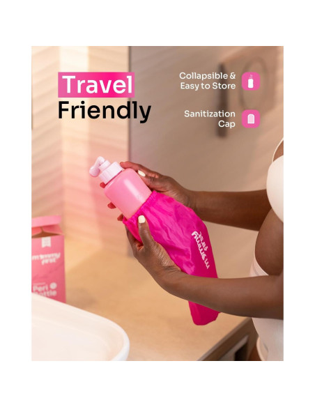 Botella Peri Neomed 12.2 oz Rosa Bebé para Cuidado Postparto