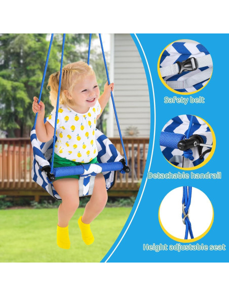 Columpio y Saltador 3 en 1 Qiqidog para Bebés - Seguridad y Diversión