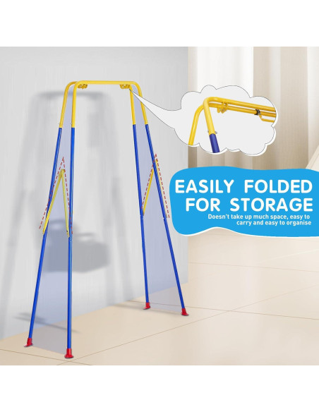 Columpio y Saltador 3 en 1 Qiqidog para Bebés - Seguridad y Diversión