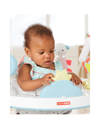 Saltador de Actividad Plegable Skip Hop Nubes de Plata