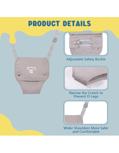 Saltador para Bebé G Taleco Gear Gris - Ejercitador 6-24 Meses