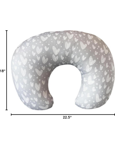 AOKLEY Fundas de Almohada de Lactancia 2 Piezas Suaves