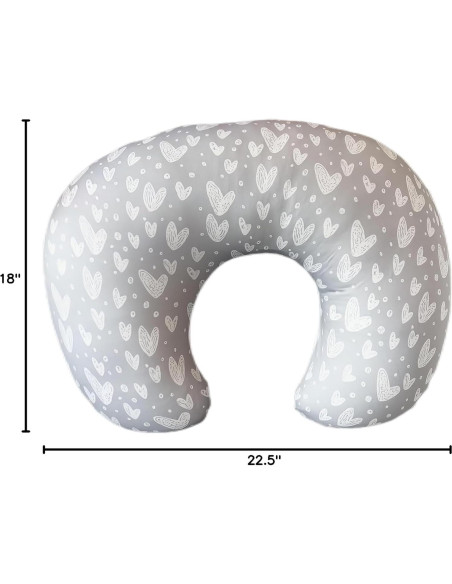 AOKLEY Fundas de Almohada de Lactancia 2 Piezas Suaves