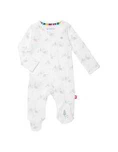 Pijama de Pie Magnético Bebé Magnetic Me 100% Algodón Orgánico 3-6M