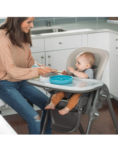 Silla Alta Plegable Chicco Polly con Almohadilla Fácil Limpieza 2