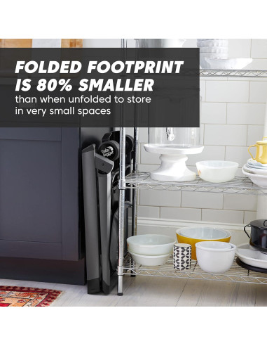 Silla Alta Plegable City Bistro Baby Jogger Grafito 18 kg