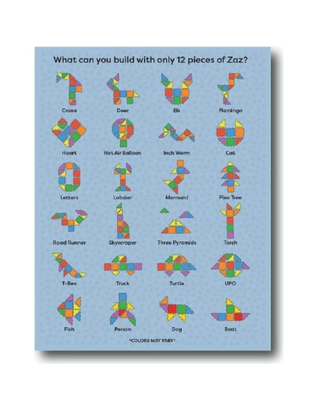 Juego de Bloques Magnéticos ZAZ - Set Inicial 12 Piezas