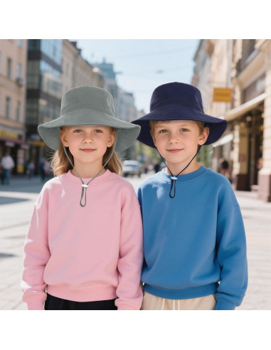 Sombrero de Sol para Bebé DXGSHSA UPF 50+ 2 Paquetes