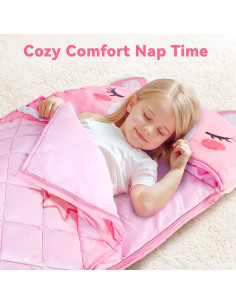 Saco de Dormir Unicornio iPlay, iLearn 137x69 cm para Niños 2