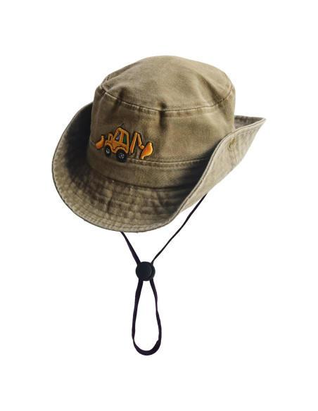 Sombrero de Sol Safari para Niños Caqui UPF 50+ 2-8 años
