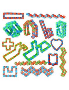 24 Piezas Pistas Locas Antiestrés GZZDQGWN - Juguetes Sensoriales