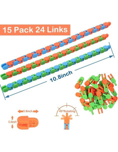 24 Piezas Pistas Locas Antiestrés GZZDQGWN - Juguetes Sensoriales 2
