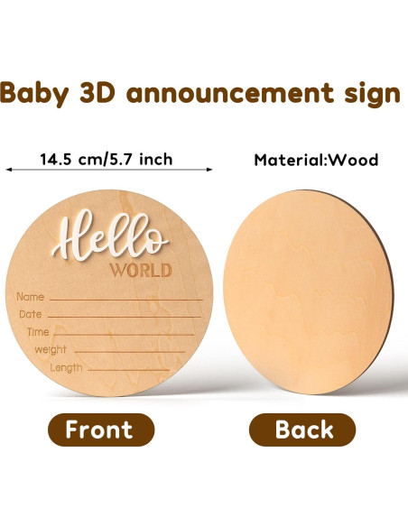 Vestido de Nudo Suave Baby Noah 0-3 Meses Azul Bebé