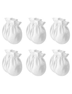 Manoplas para Bebés Recién Nacidos Algodón 0-6 Meses