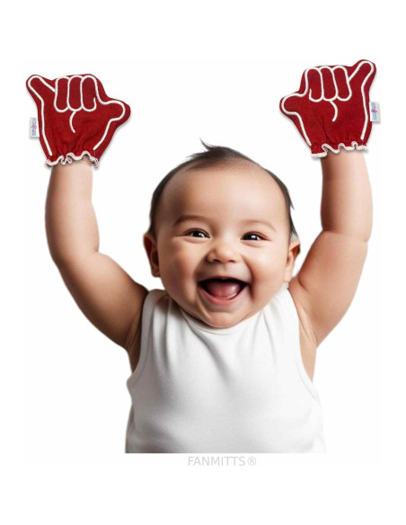 Mitones Protectores para Bebé Day1Fans Gamecocks 0-3 Meses