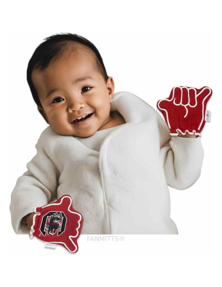 Mitones Protectores para Bebé Day1Fans Gamecocks 0-3 Meses