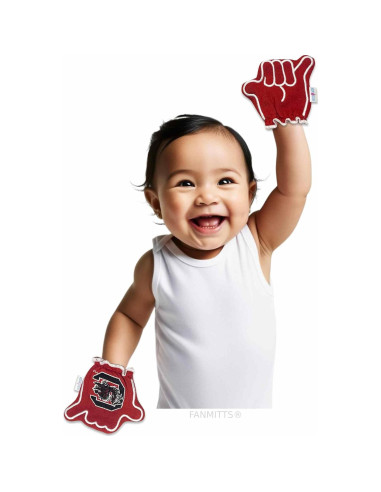 Mitones Protectores para Bebé Day1Fans Gamecocks 0-3 Meses
