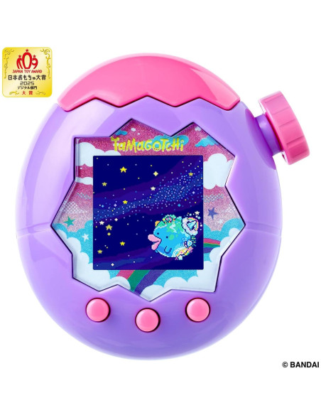 Tamagotchi Paraíso Bandai Cielo Púrpura - Juega y Cuida