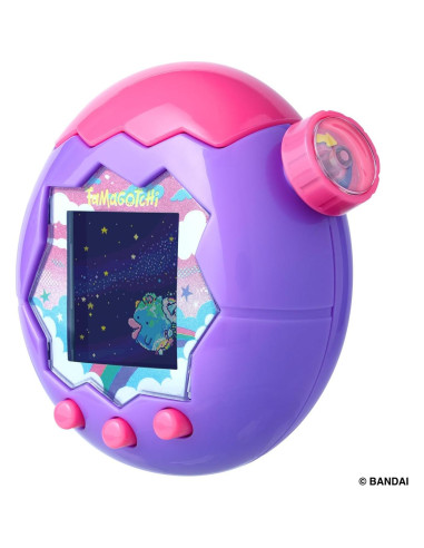 Tamagotchi Paraíso Bandai Cielo Púrpura - Juega y Cuida