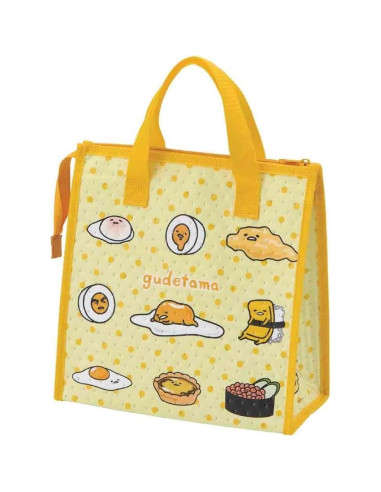 Bolsa Térmica Insulada Skater Gudetama 26.5x27.5cm