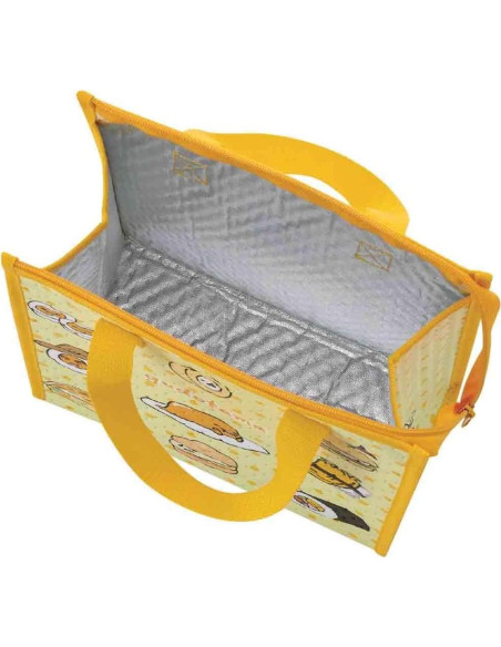 Bolsa Térmica Insulada Skater Gudetama 26.5x27.5cm