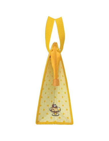 Bolsa Térmica Insulada Skater Gudetama 26.5x27.5cm