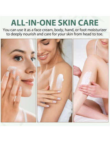 Crema Hidratante Facial y Corporal Loción de Grasa de Res con Miel 119 g