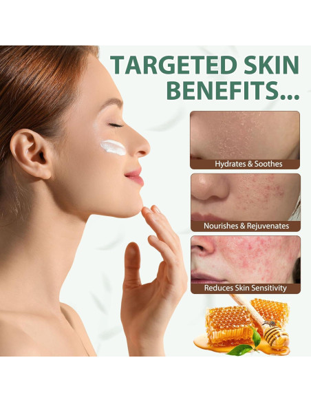 Crema Hidratante Facial y Corporal Loción de Grasa de Res con Miel 119 g