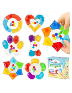 Juguetes de Clasificación de Color LOVESTOWN 6 Piezas para Niños