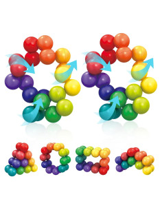 Juguetes Sensoriales Antiestrés Hymaz - Paquete de 2