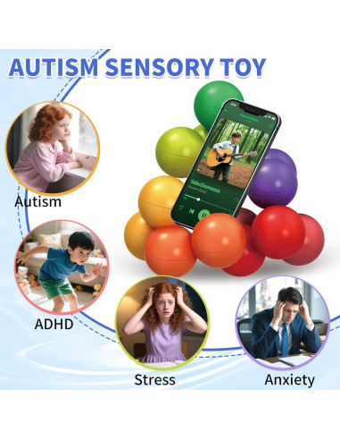 Juguetes Sensoriales Antiestrés Hymaz - Paquete de 2