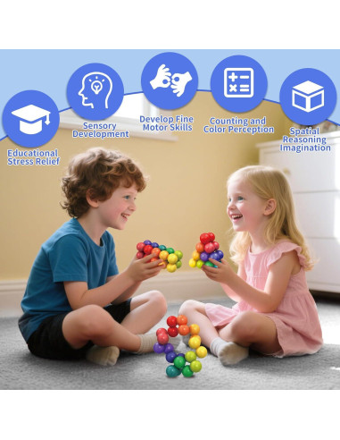 Juguetes Sensoriales Antiestrés Hymaz - Paquete de 2