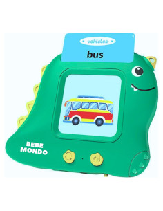 Juguetes Montessori Bebe Mondo - Tarjetas Flash Hablantes 224 Unidades