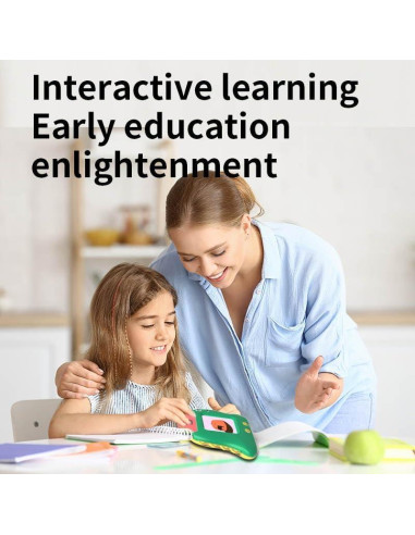 Juguetes Montessori Bebe Mondo - Tarjetas Flash Hablantes 224 Unidades