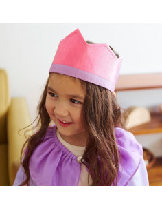 Corona de Seda Natural Sarah's Silks para Juego Imaginativo 2