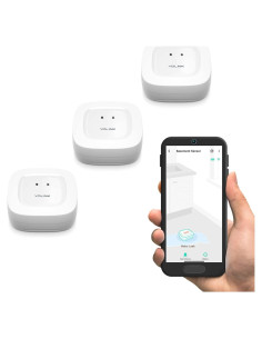 Sensor de Fugas de Agua YoLink 3-Pack, Rango 402 m, Sin WiFi