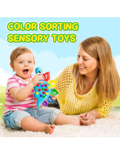 Juguete Sensorial de Clasificación de Colores Ganaj 8049 2