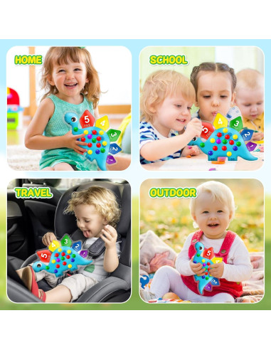 Juguete Sensorial de Clasificación de Colores Ganaj 8049