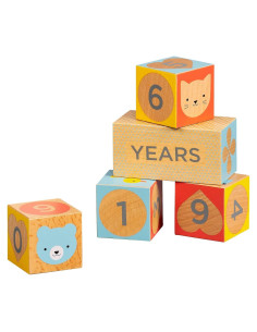 Bloques de Hitos para Bebés Petit Collage - Madera Ecológica