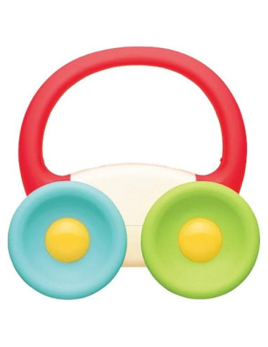 BaBeloved Mi Primer Auto Juguete de Dentición Suave 0-12 Meses