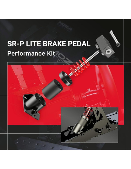 Kit de Rendimiento de Pedal de Freno MOZA Racing SR-P Lite